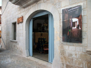 Enterance of the rustic Bodega