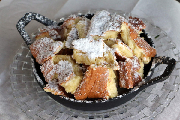 The tasty "Kaiserschmarren" is very popular in the restaurant.